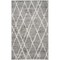 Safavieh Adirondack Large Rectangle Area RugIvory & Silver 8 x 10 ft. ADR128B-8 - alternate 7
